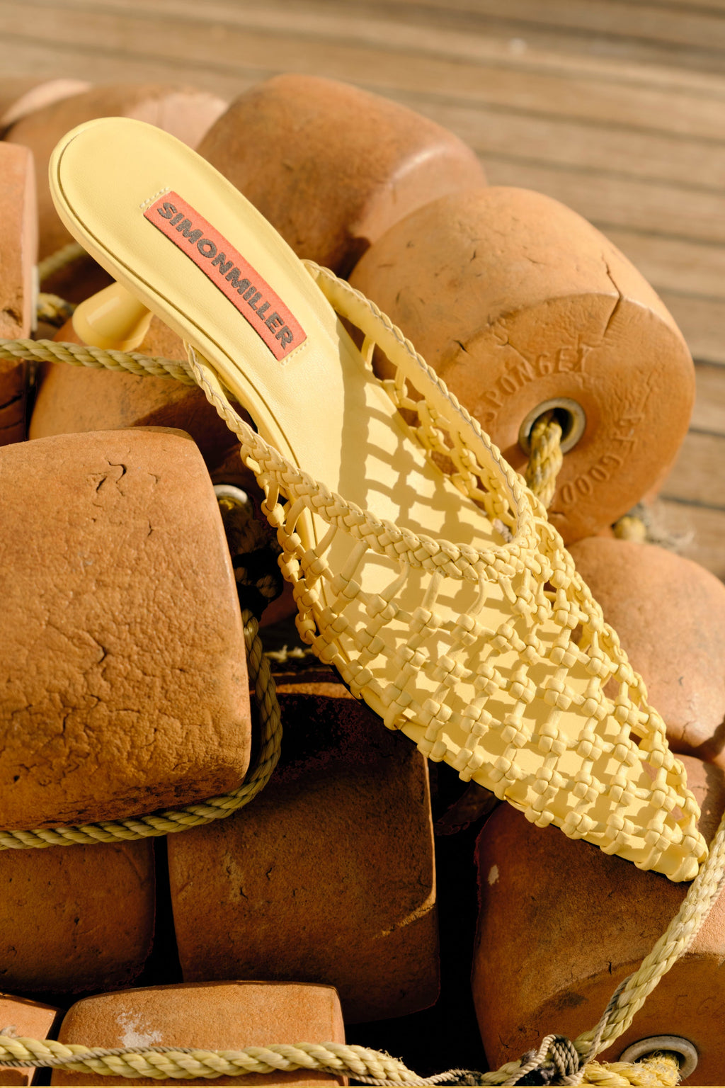Simon Miller Knotted Gala Mule - Butter