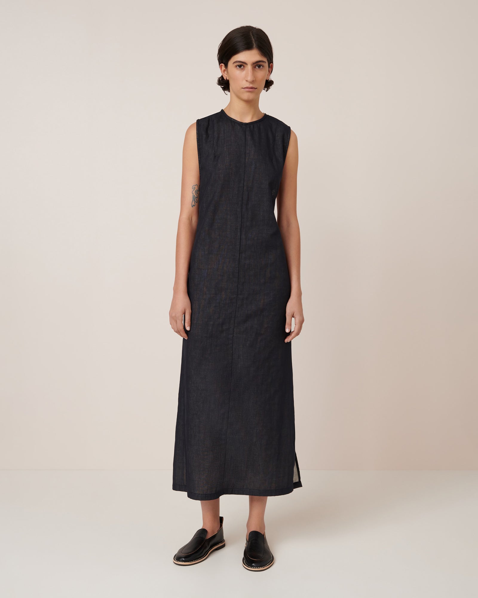 Kowtow Ensemble Dress - Black-Ecru