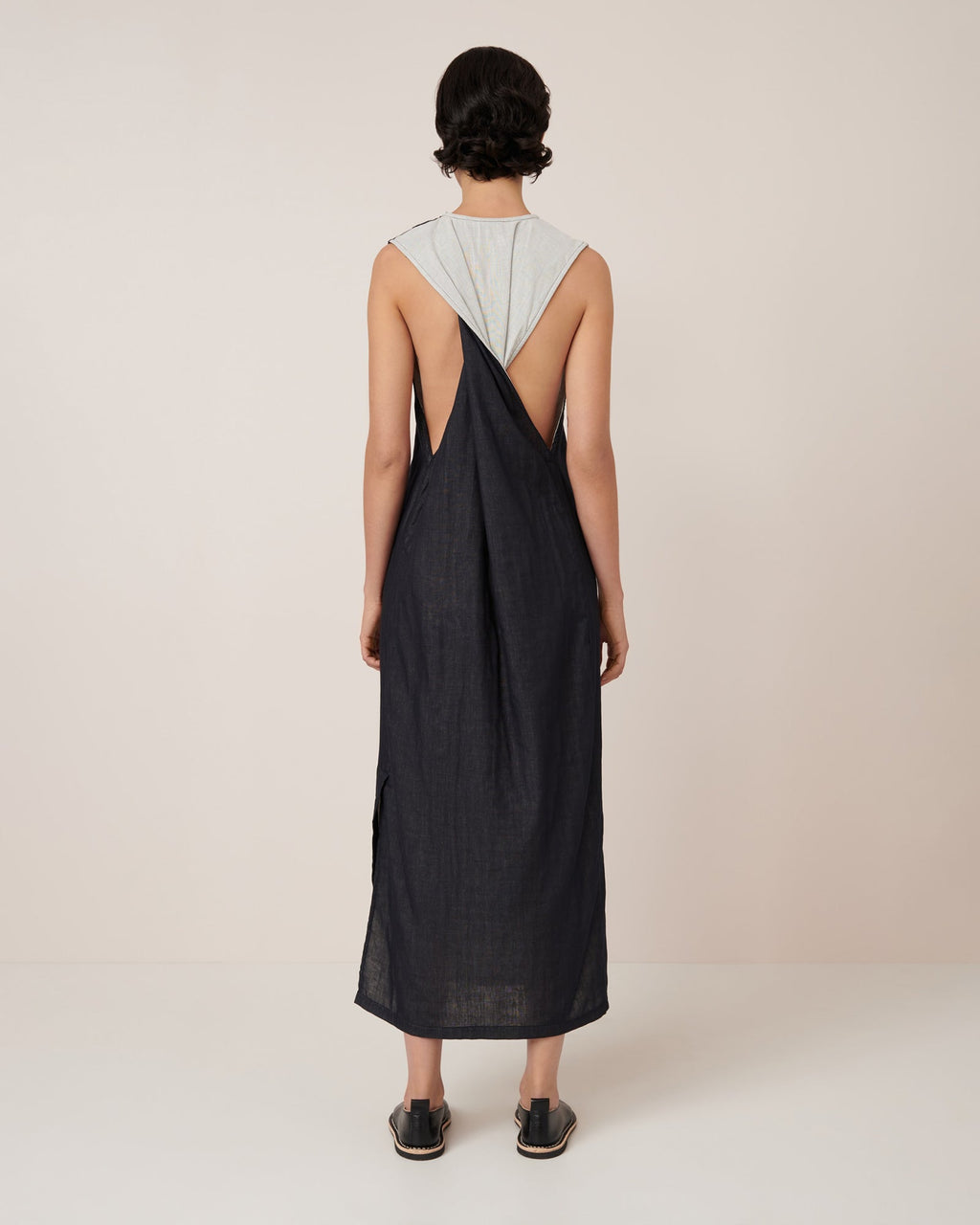 Kowtow Ensemble Dress - Black-Ecru