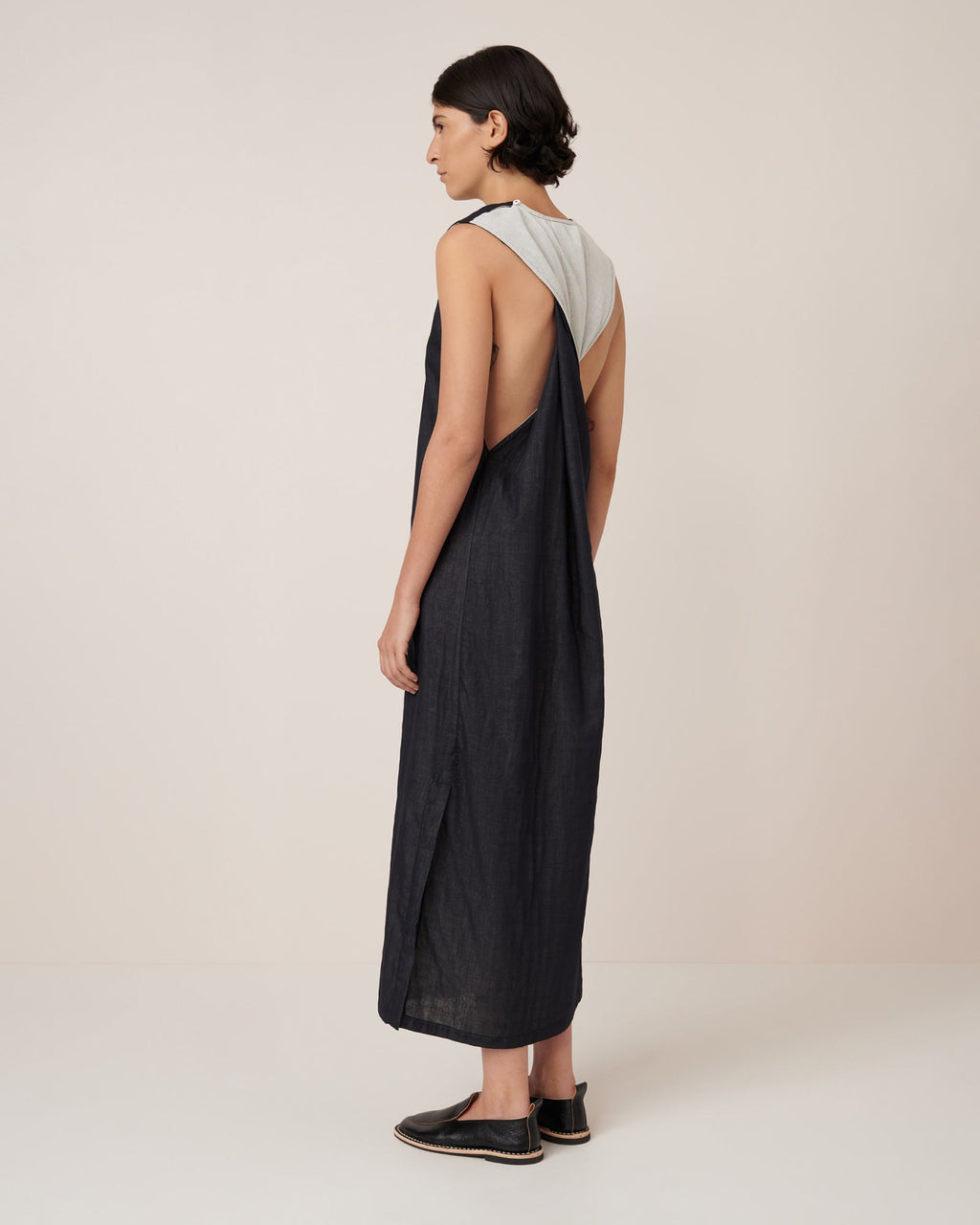 Kowtow Ensemble Dress - Black-Ecru