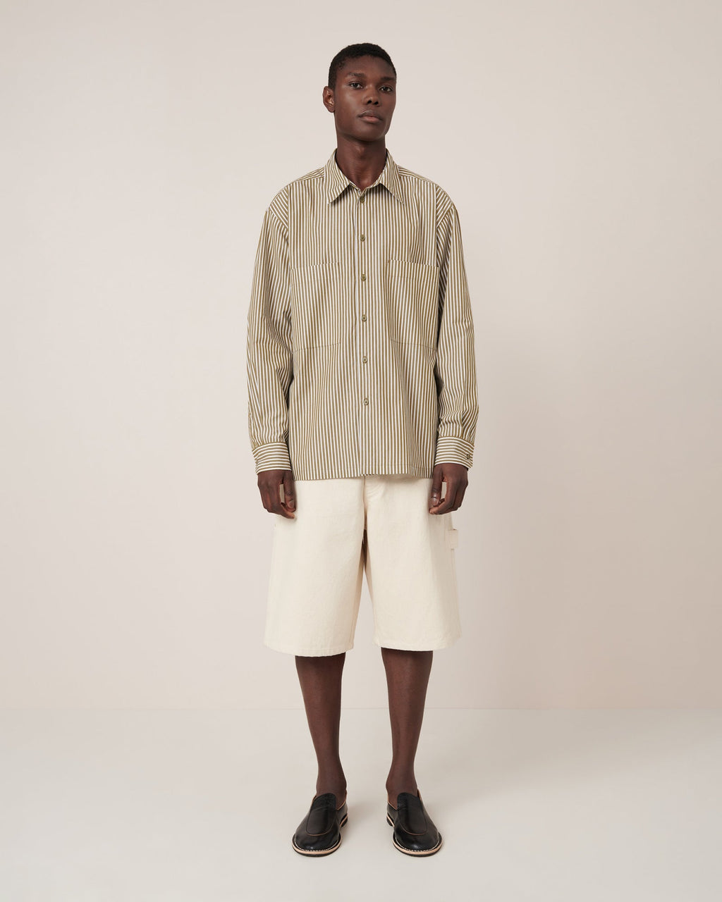Kowtow Henry Shirt - Treetop Stripe