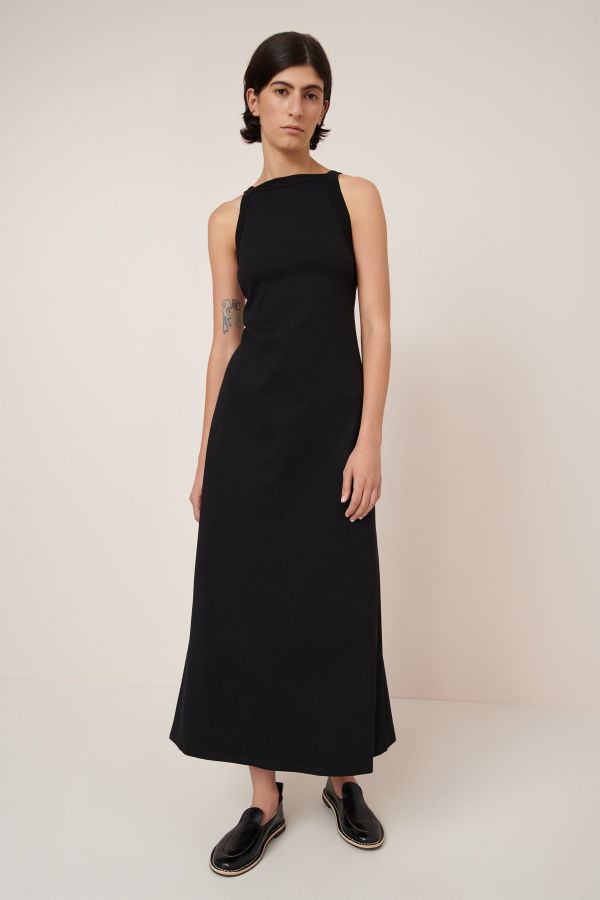 Kowtow Low Back Dress - Black