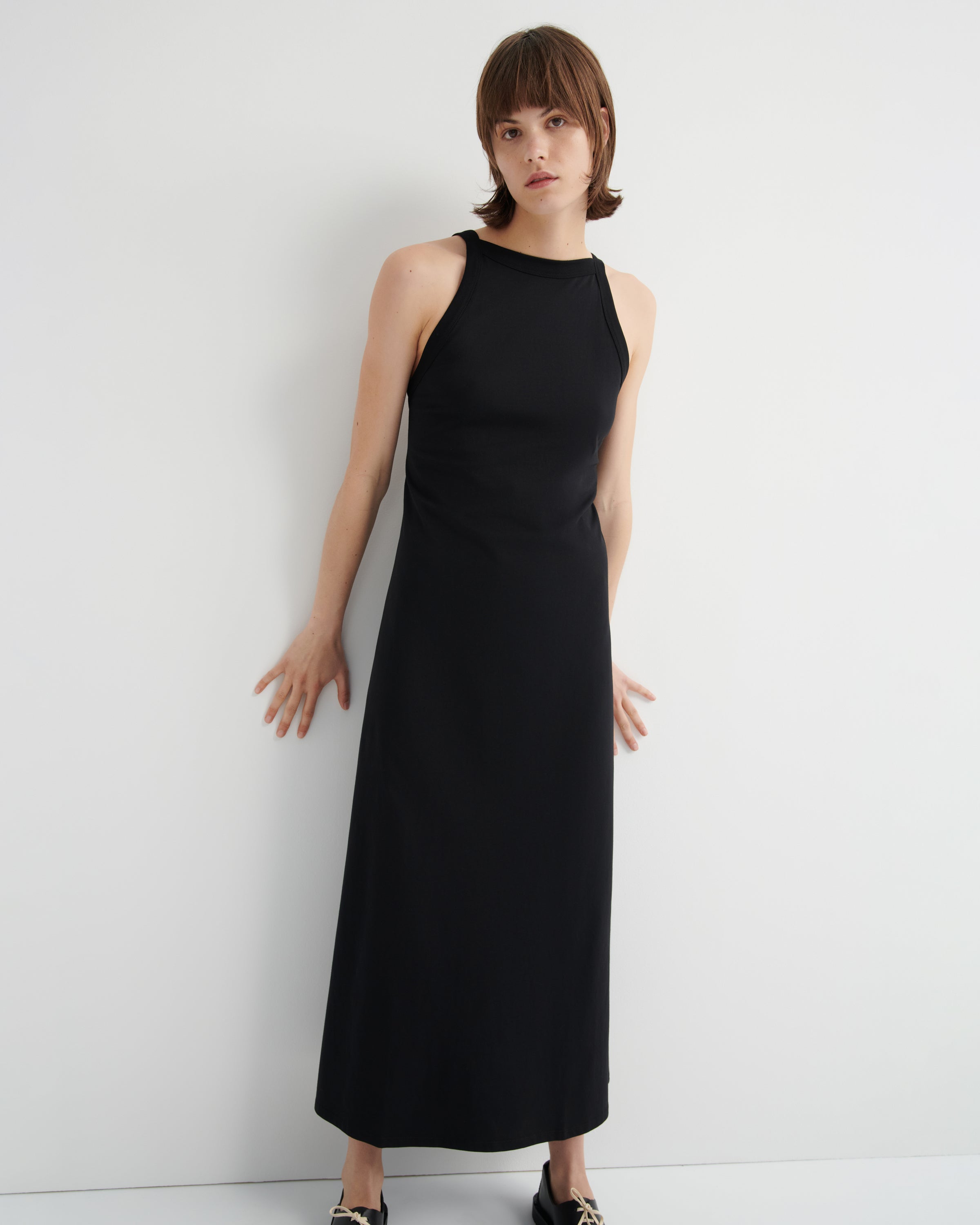 Kowtow Low Back Dress - Black