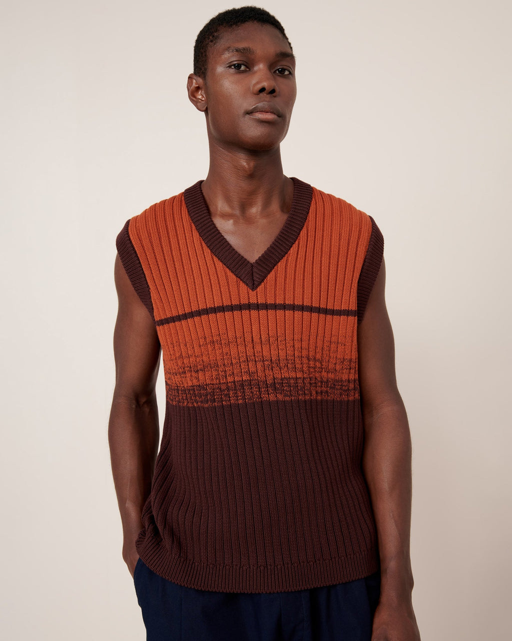 Kowtow Luca Vest - Clay-Gradient
