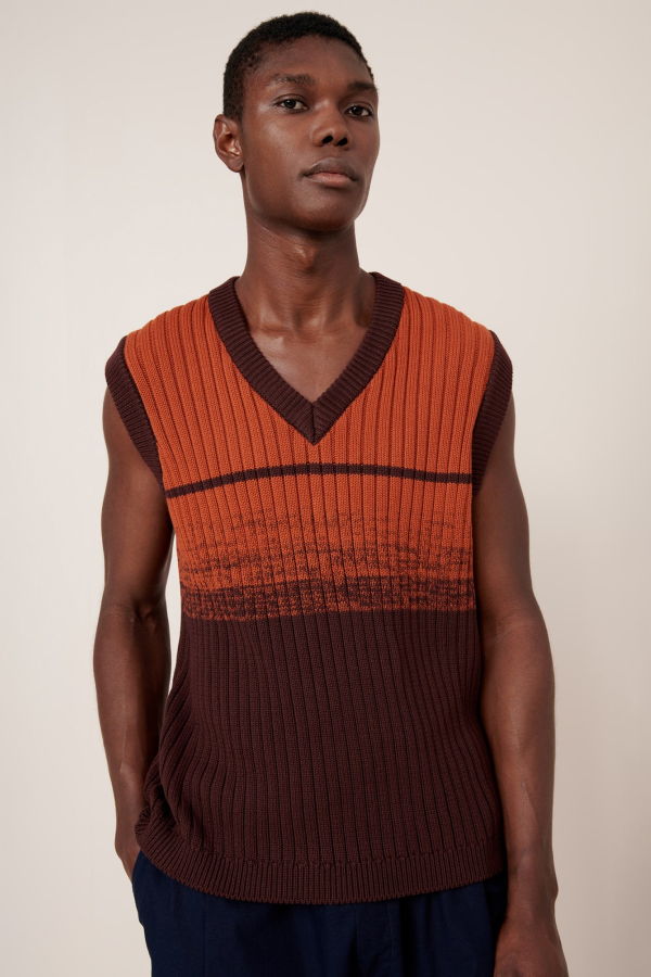 Kowtow Luca Vest - Clay-Gradient