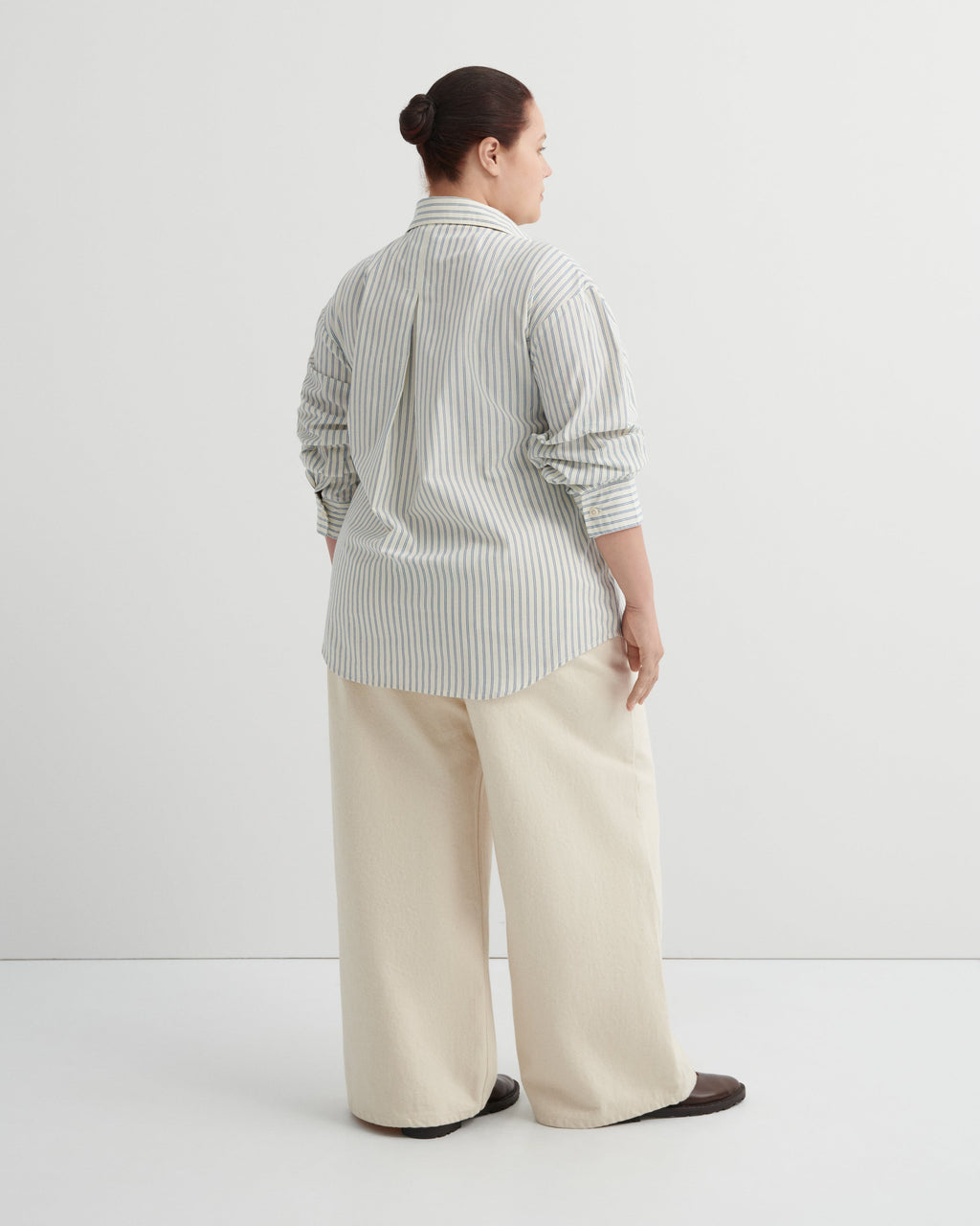Kowtow Maker Shirt - Ticking Stripe