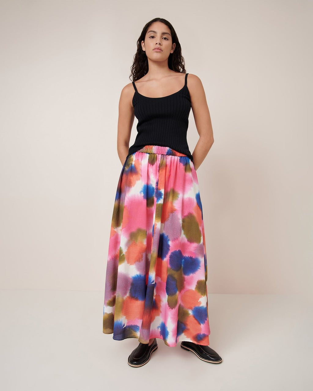Kowtow Muse Skirt - Watercolour