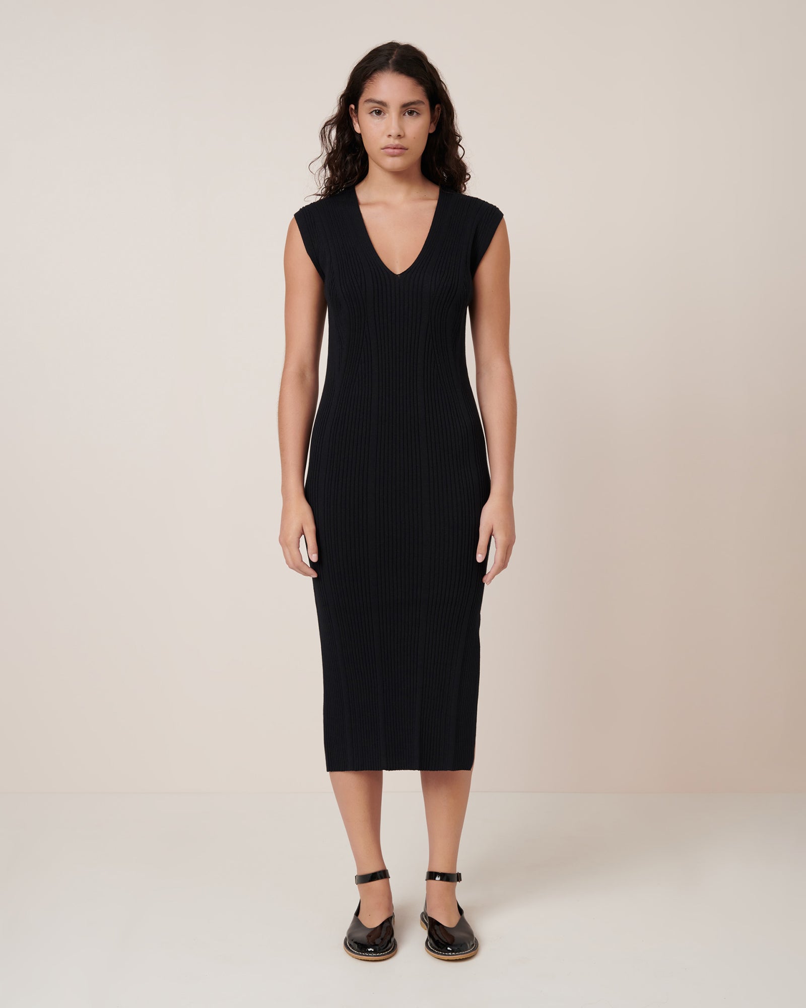 Kowtow Parallel Dress - Black