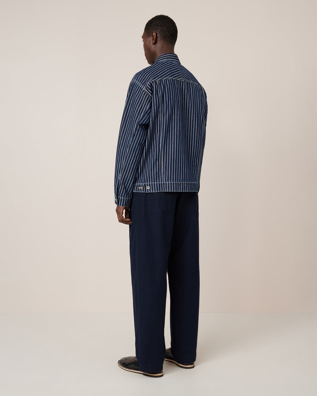 Kowtow Riley Jacket - Chalk-Stripe