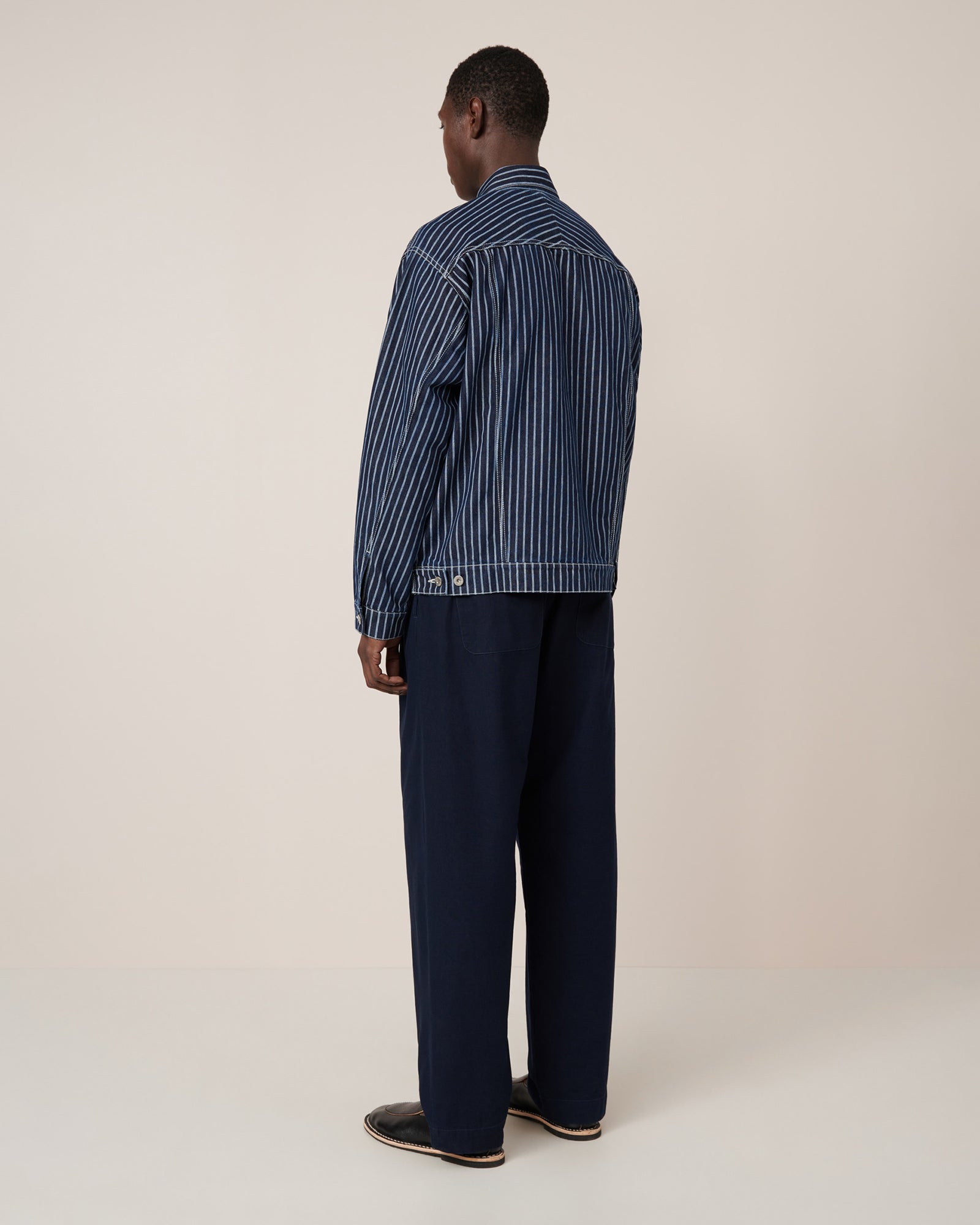 Kowtow Riley Jacket - Chalk-Stripe