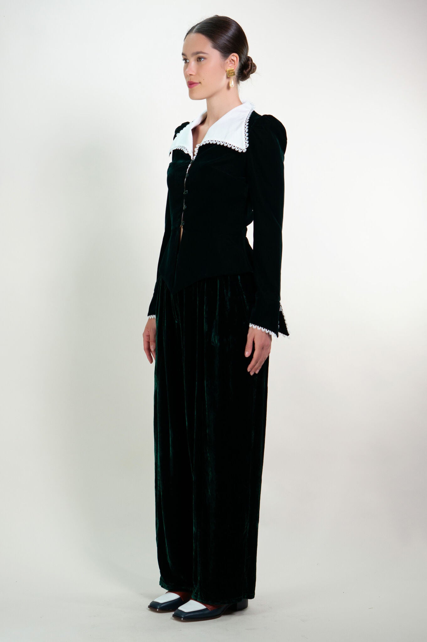 Kristinit Anais Velvet Jacket