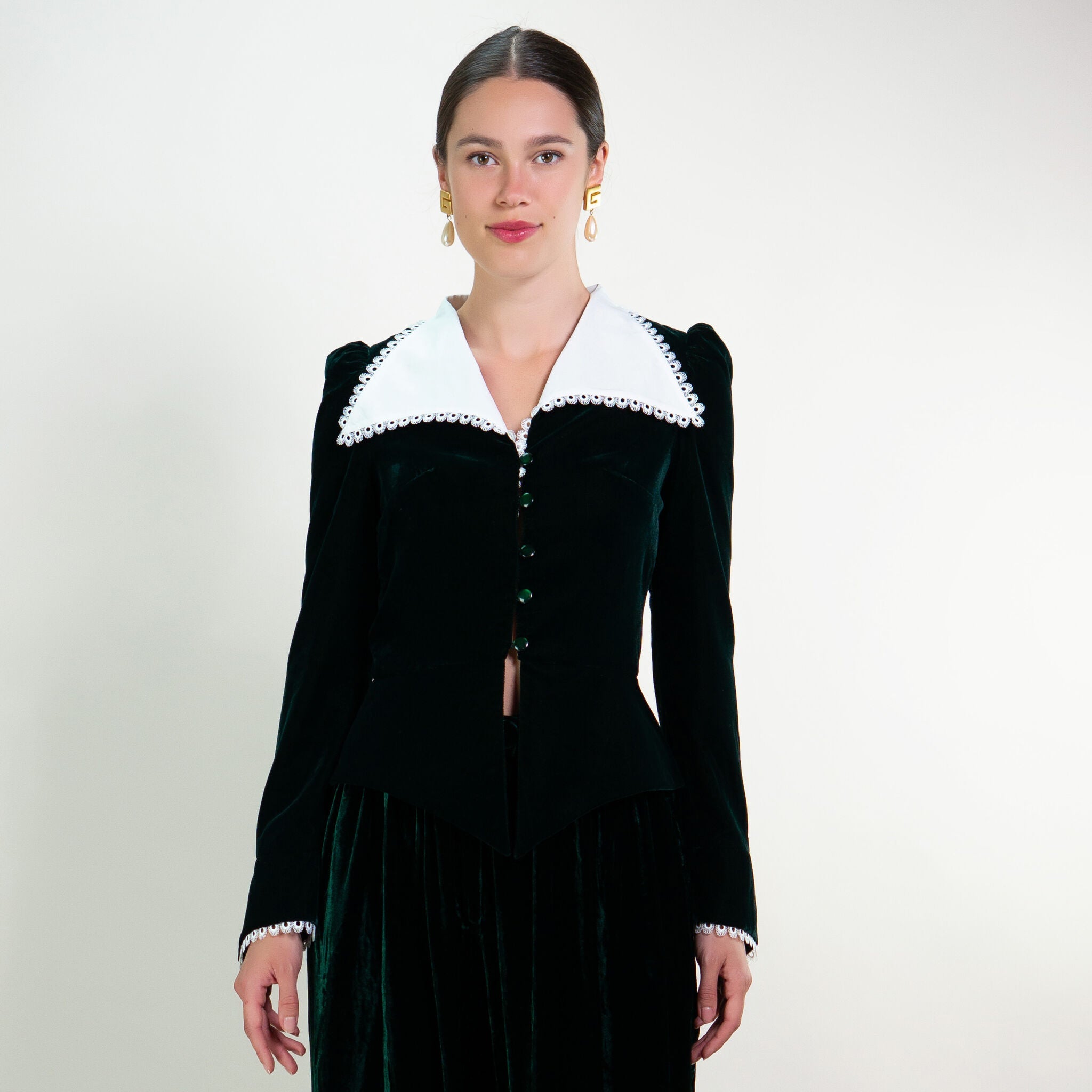 Kristinit Anais Velvet Jacket