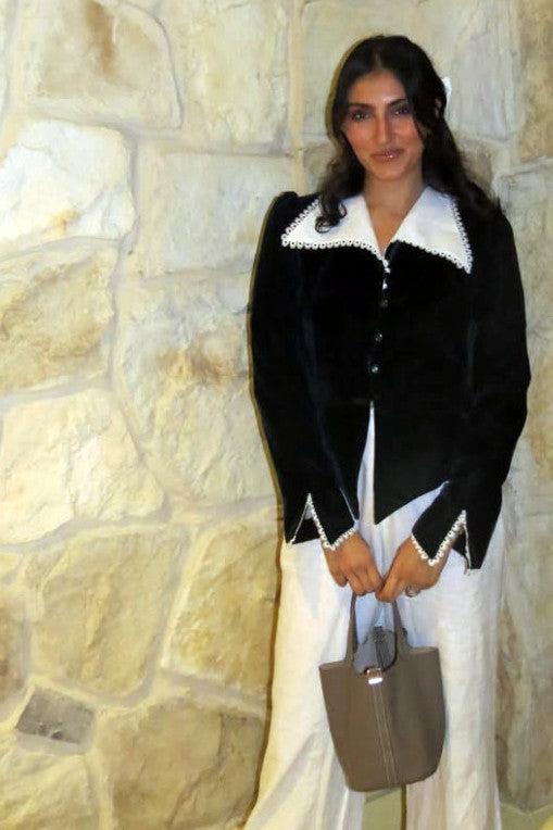 Kristinit Anais Velvet Jacket