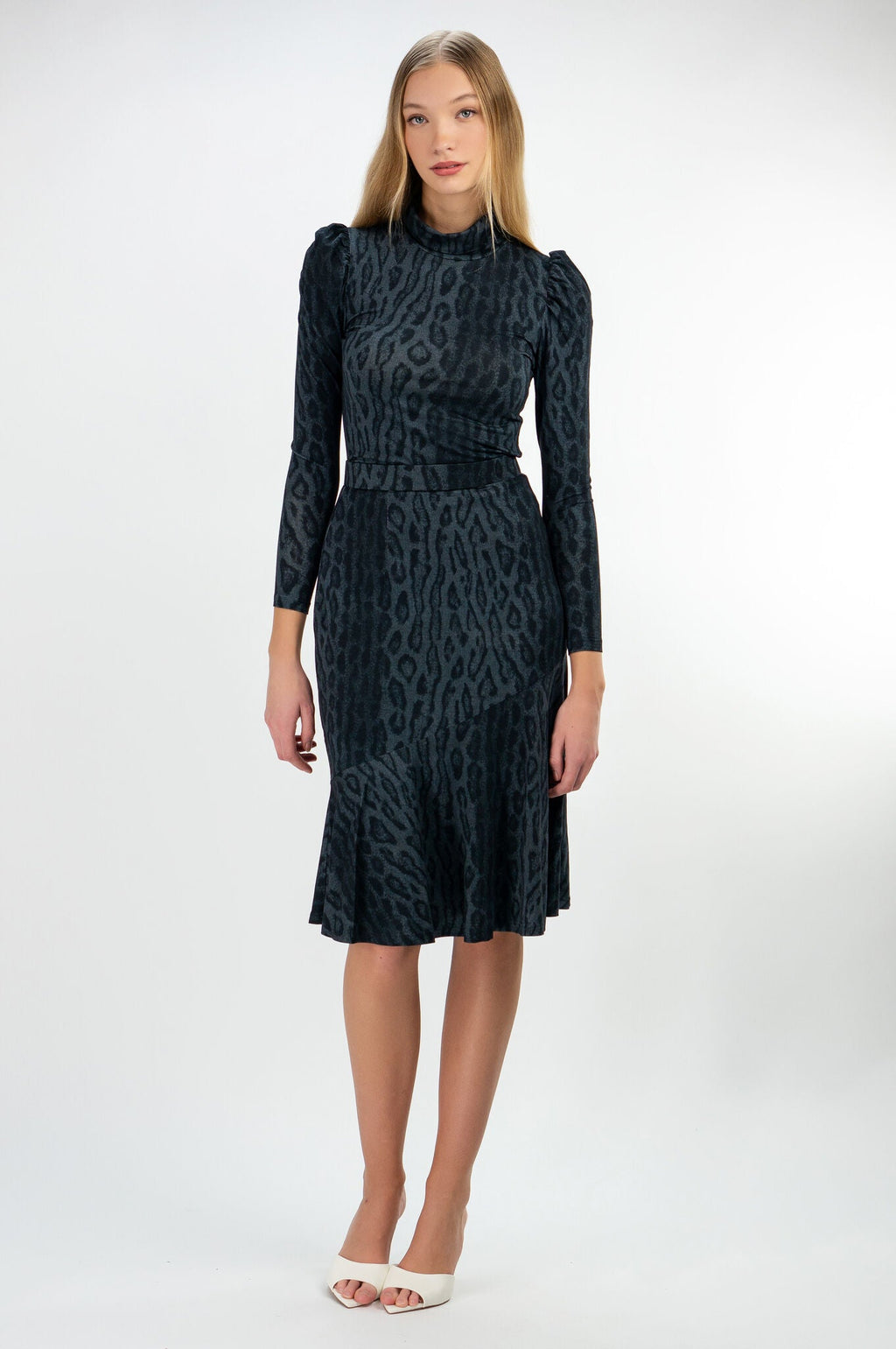 Kristinit Leopard Joyful Skirt