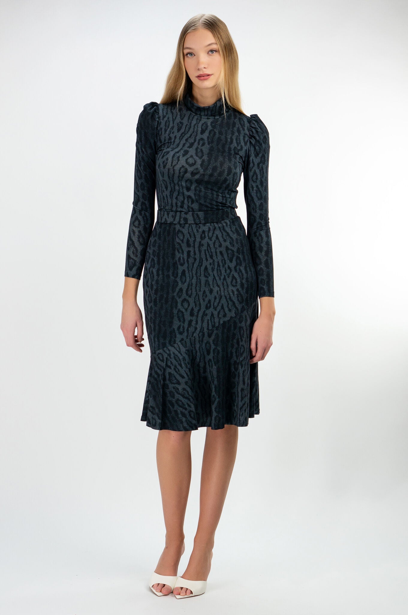 Kristinit Leopard Joyful Skirt