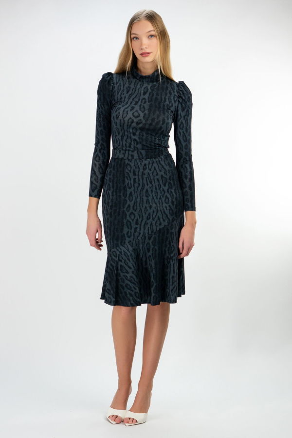 Kristinit Leopard Joyful Skirt