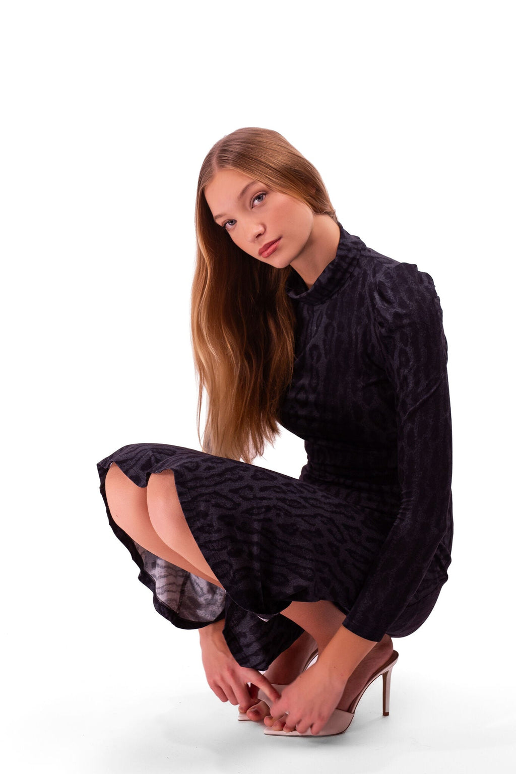 Kristinit Leopard Joyful Skirt