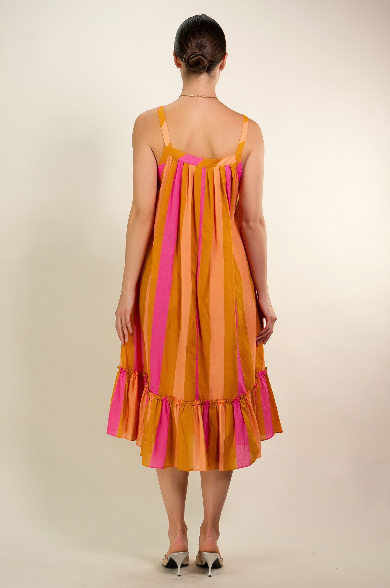 Kristinit Striped Talia Dress