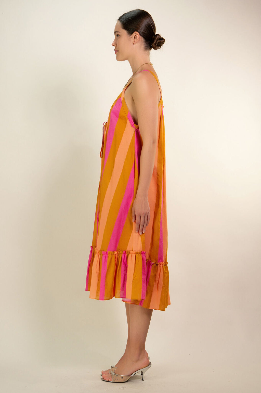 Kristinit Striped Talia Dress