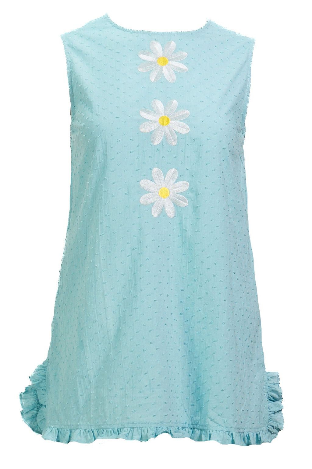 Kristinit Swiss Dot Daisy Dress