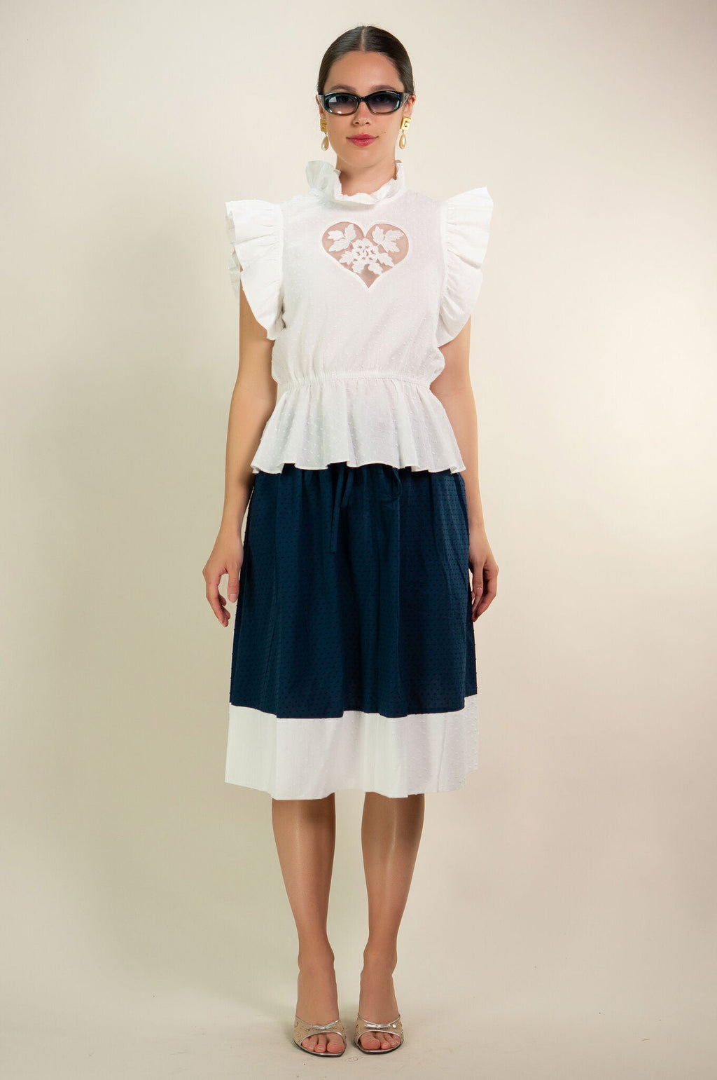 Kristinit Swiss Dot Marija Skirt