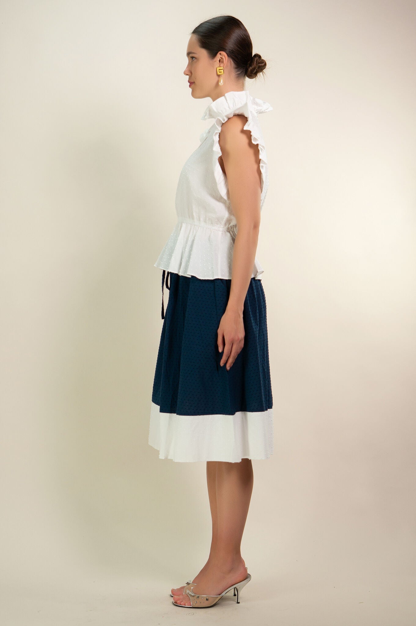 Kristinit Swiss Dot Marija Skirt