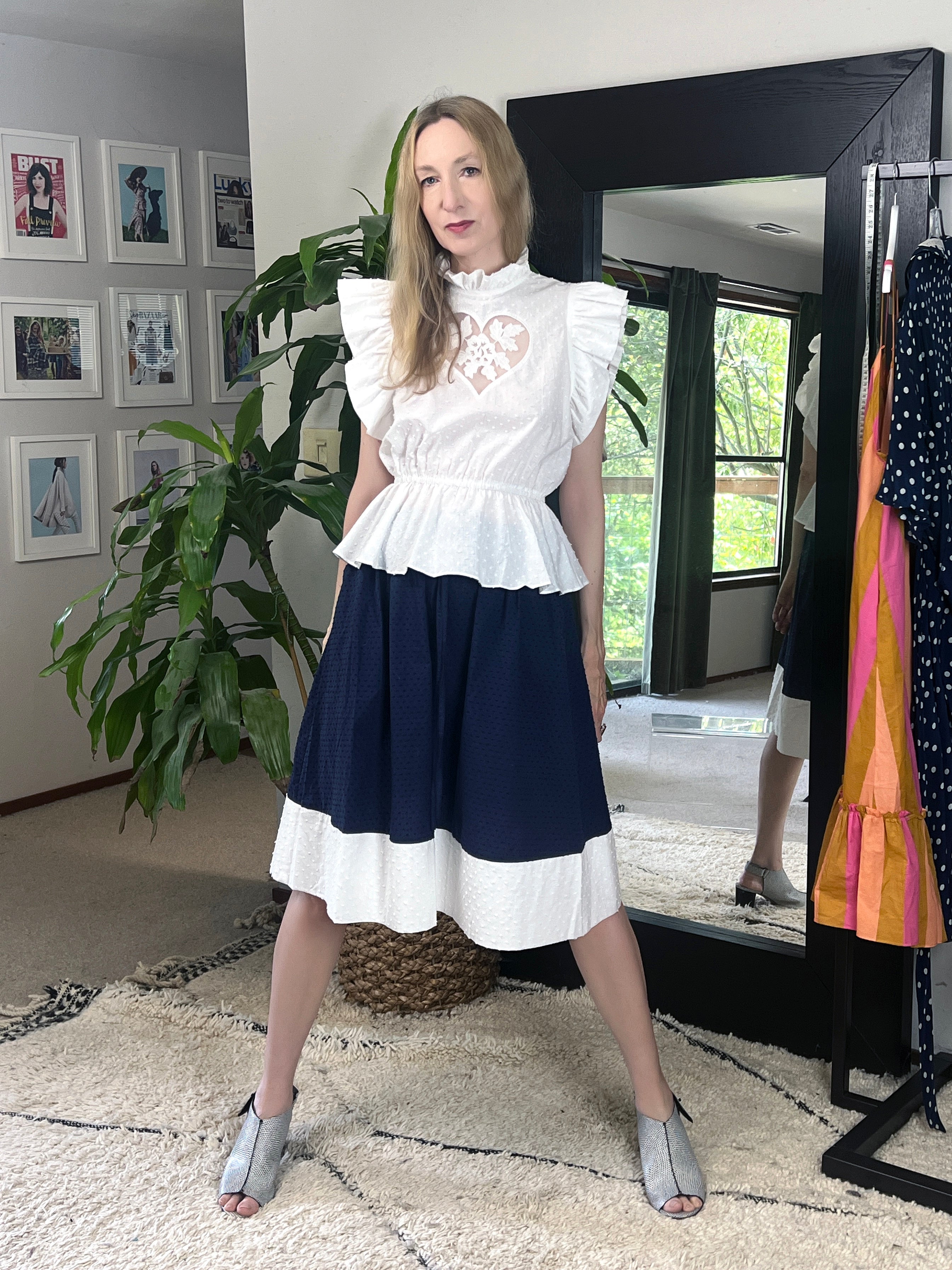 Kristinit Swiss Dot Marija Skirt