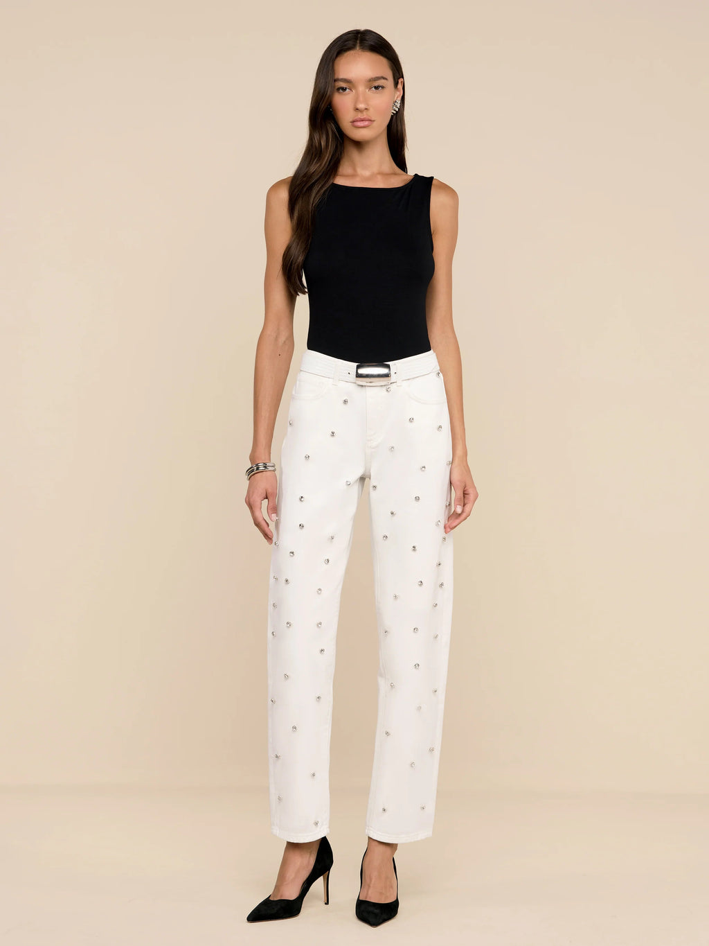 L'agence Bex Embellished Rodeo Jean