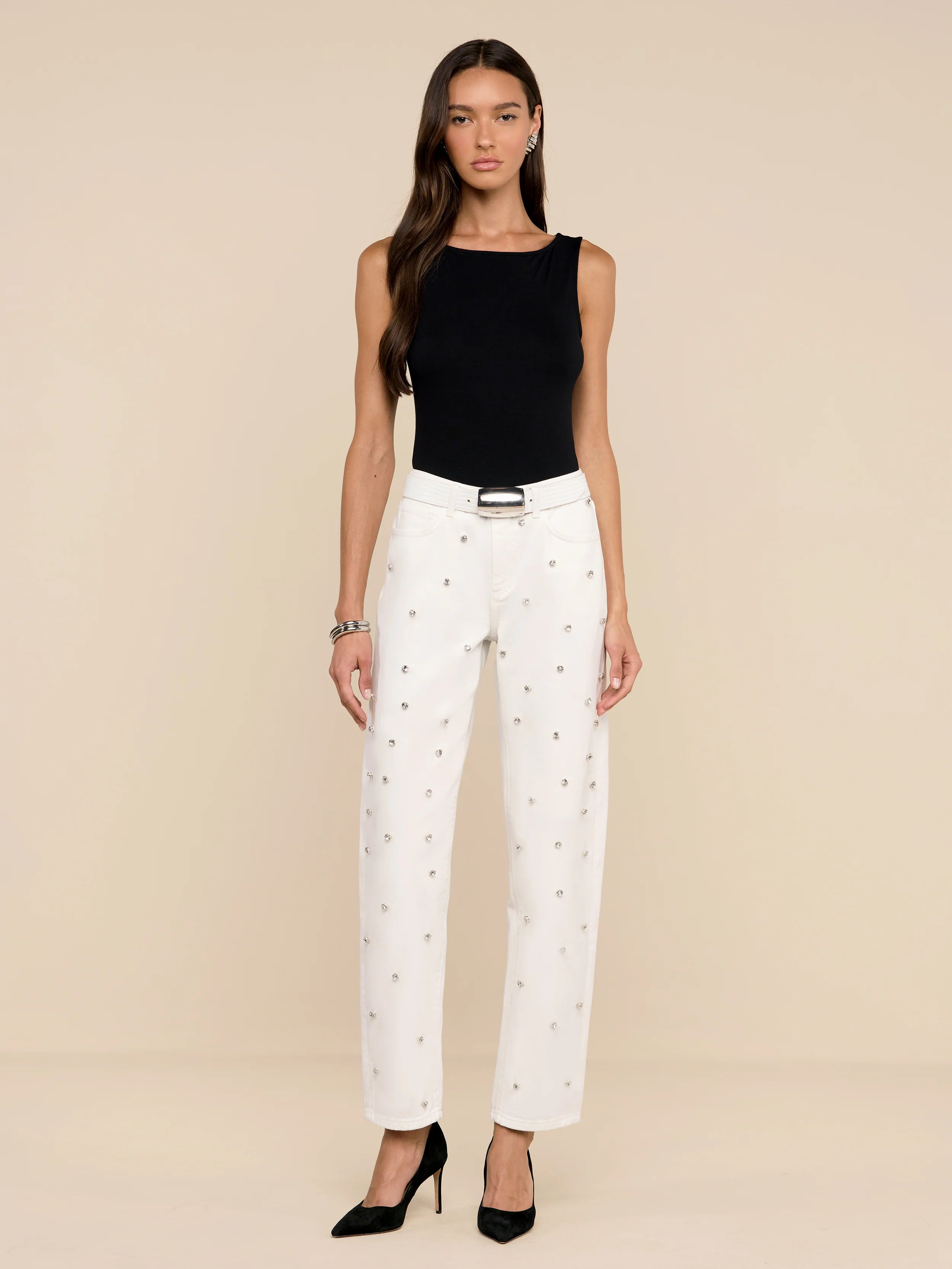 L'agence Bex Embellished Rodeo Jean
