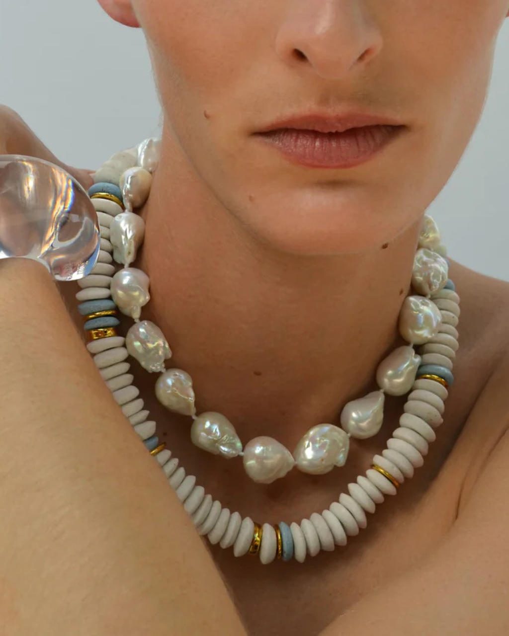 Lizzie Fortunato Laguna Necklace - White