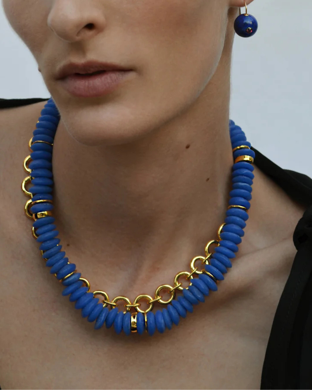 Lizzie Fortunato Laguna Necklace - Dark Electric Blue