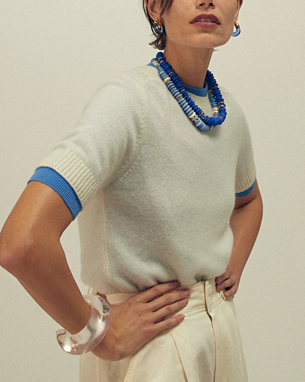 Lizzie Fortunato Laguna Necklace - Dark Electric Blue