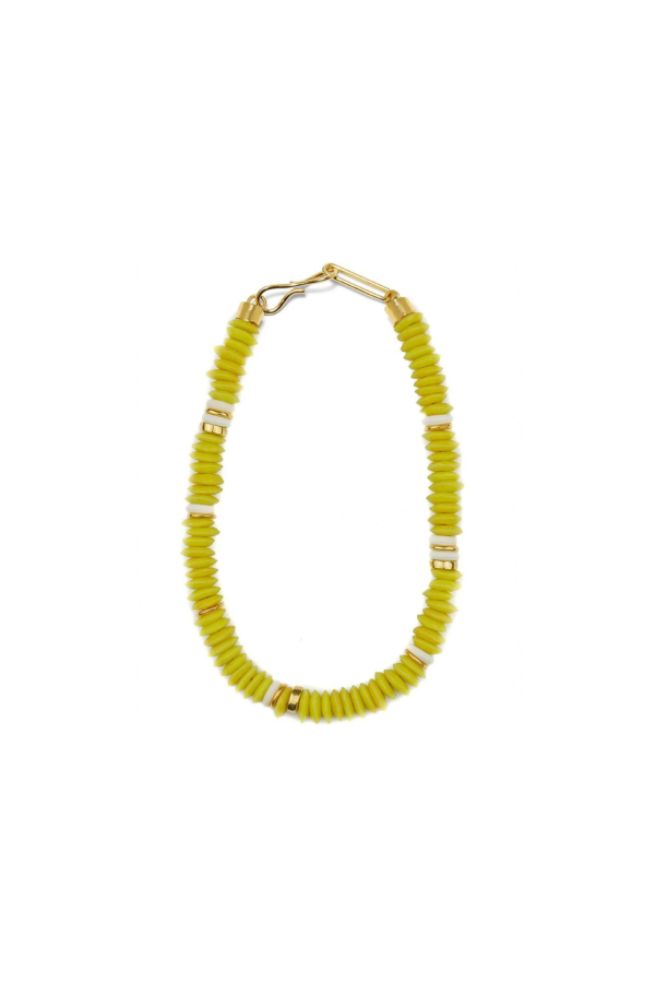 Lizzie Fortunato Laguna Necklace - Neon Yellow