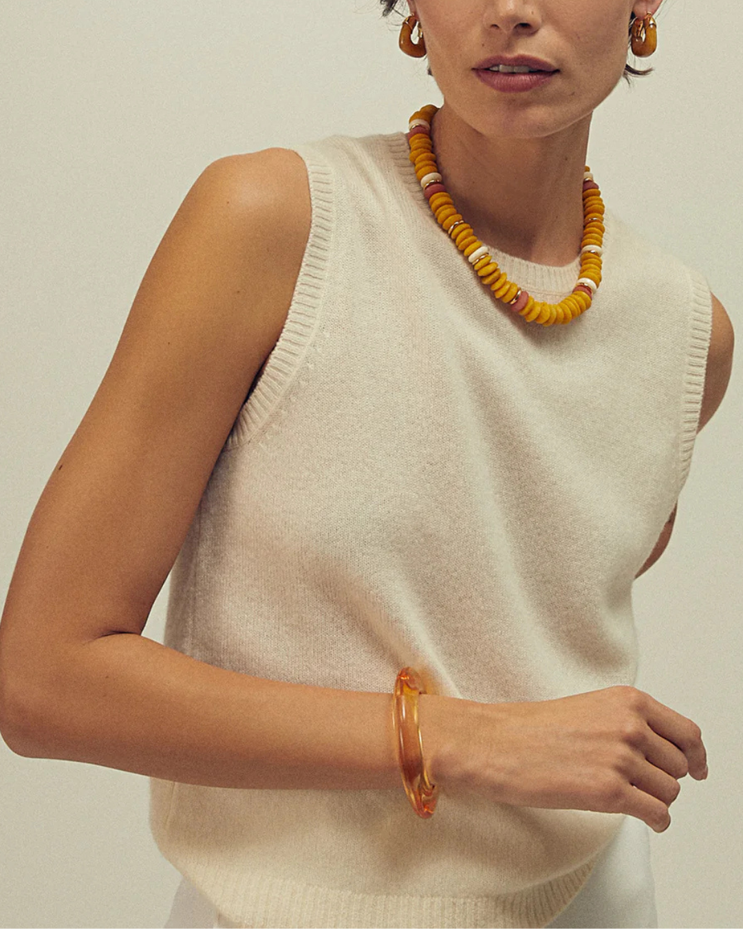 Lizzie Fortunato Laguna Necklace - Mustard