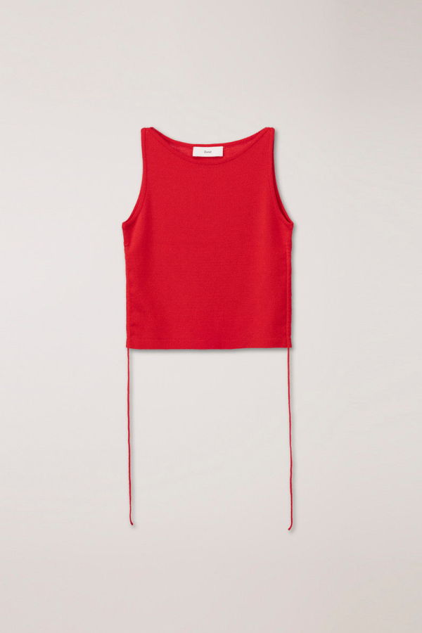 Dunst Layering Knit Top - Red