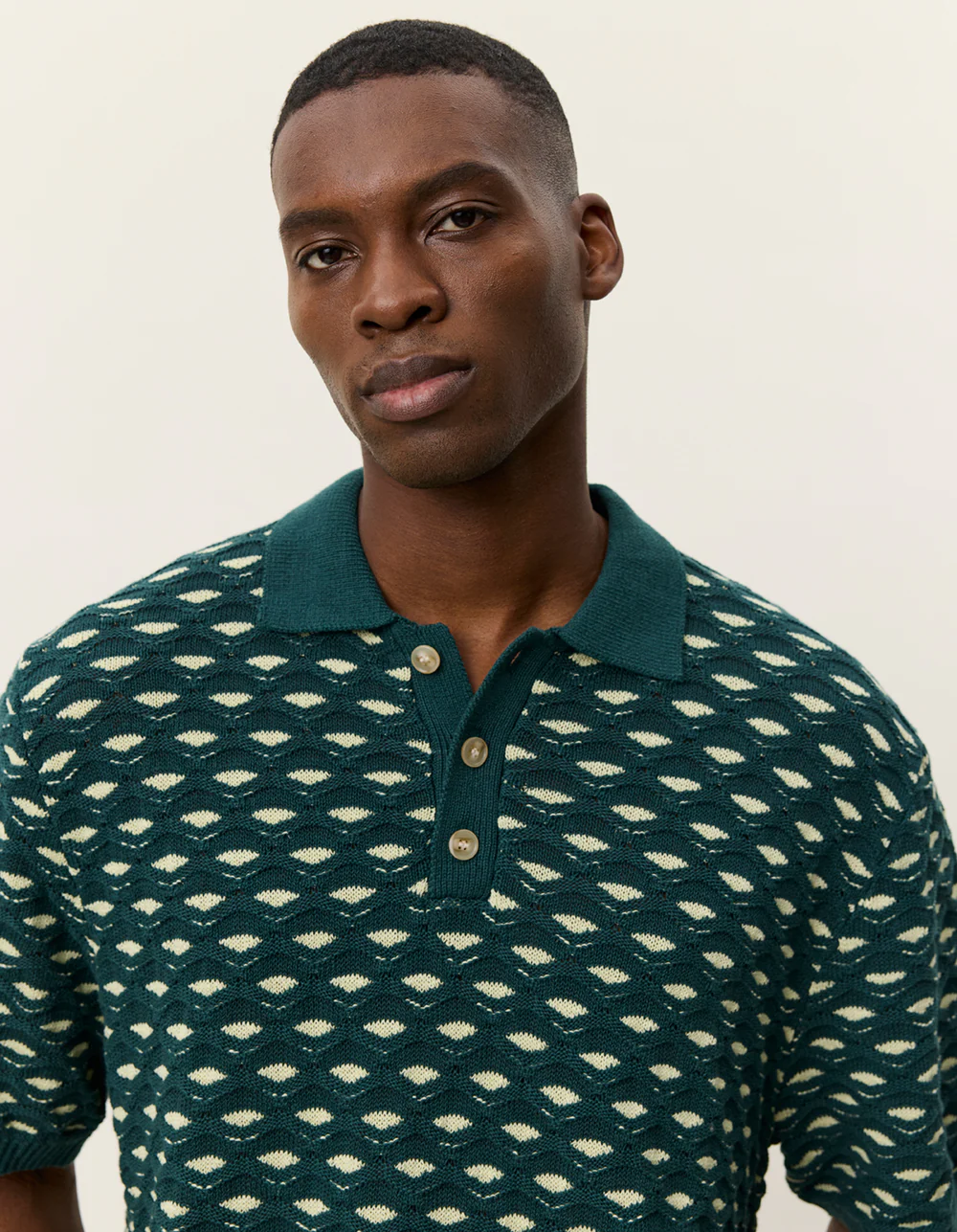 LES DEUX Esmay Shell Knitted Polo