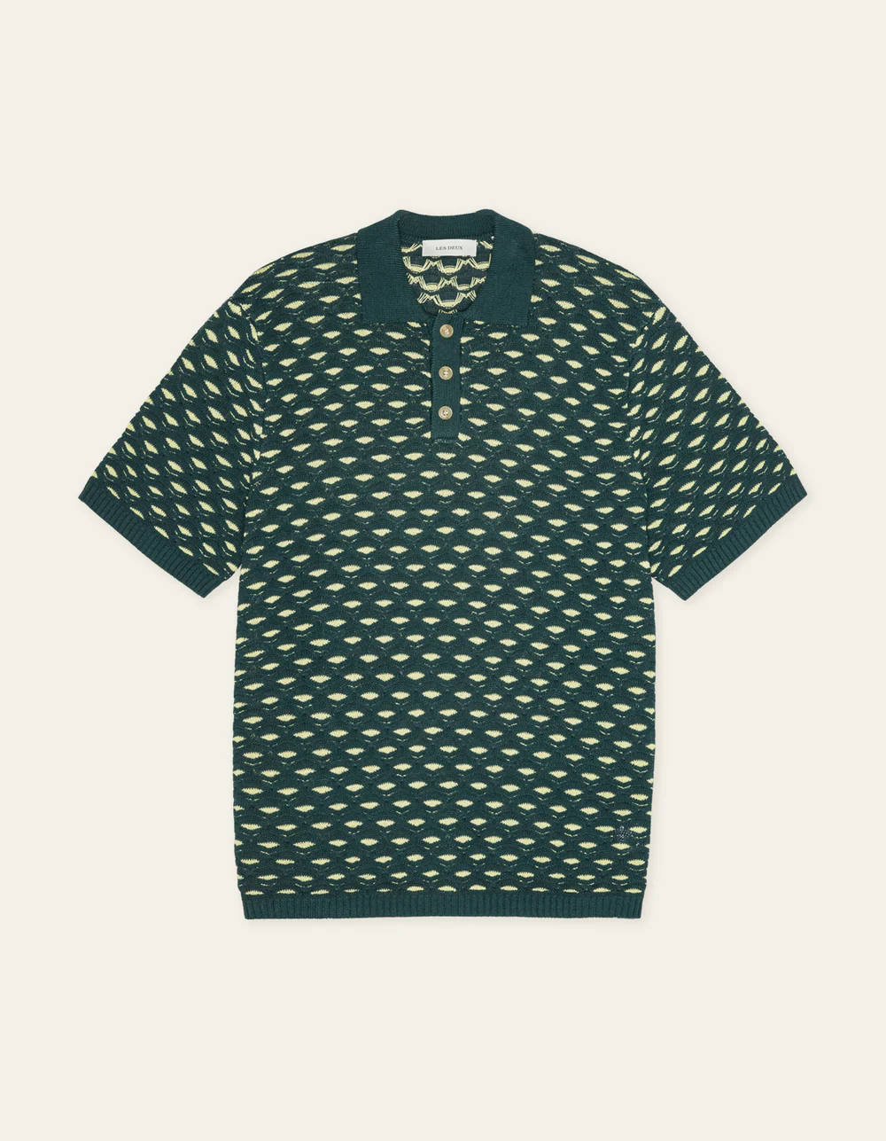 LES DEUX Esmay Shell Knitted Polo