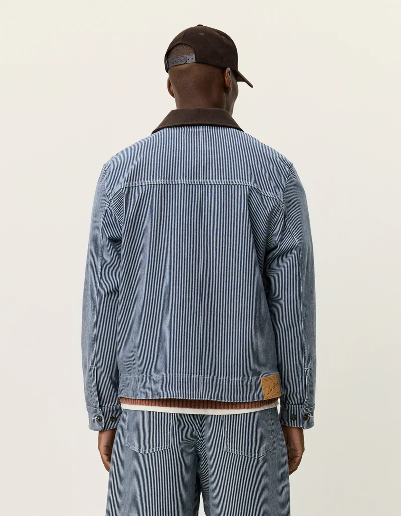 LES DEUX Robert Striped Jacket