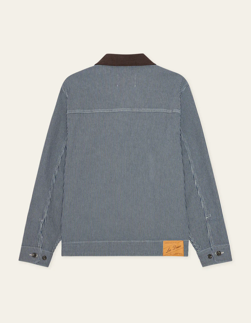 LES DEUX Robert Striped Jacket