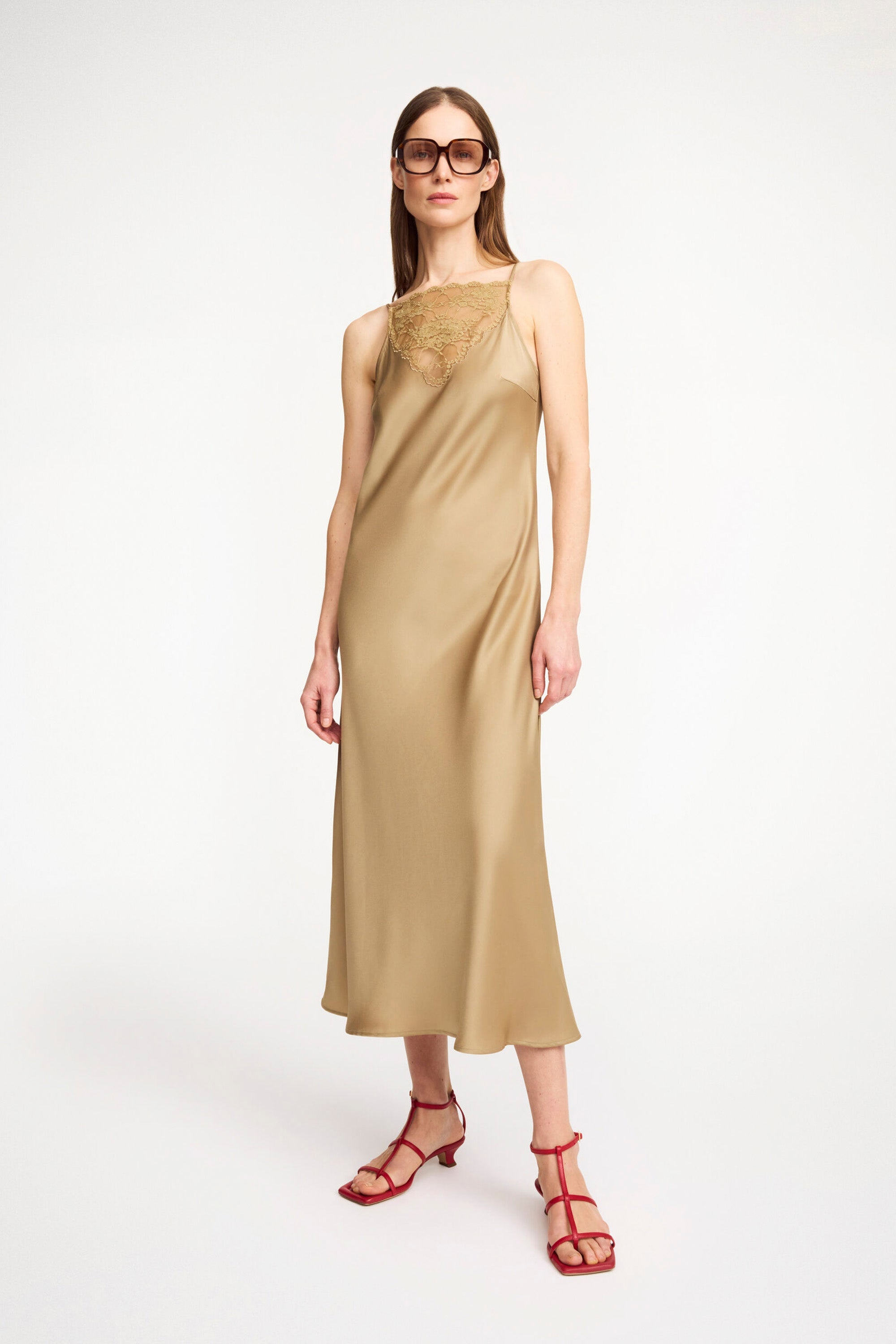 By Malene Birger Libbie Dress - Kelp