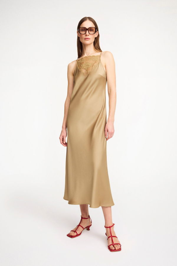 By Malene Birger Libbie Dress - Kelp