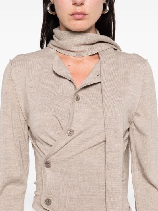 Lemaire Cardigan - Light Taupe