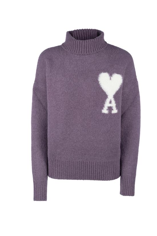 AMI Turtle Neck - Lilac