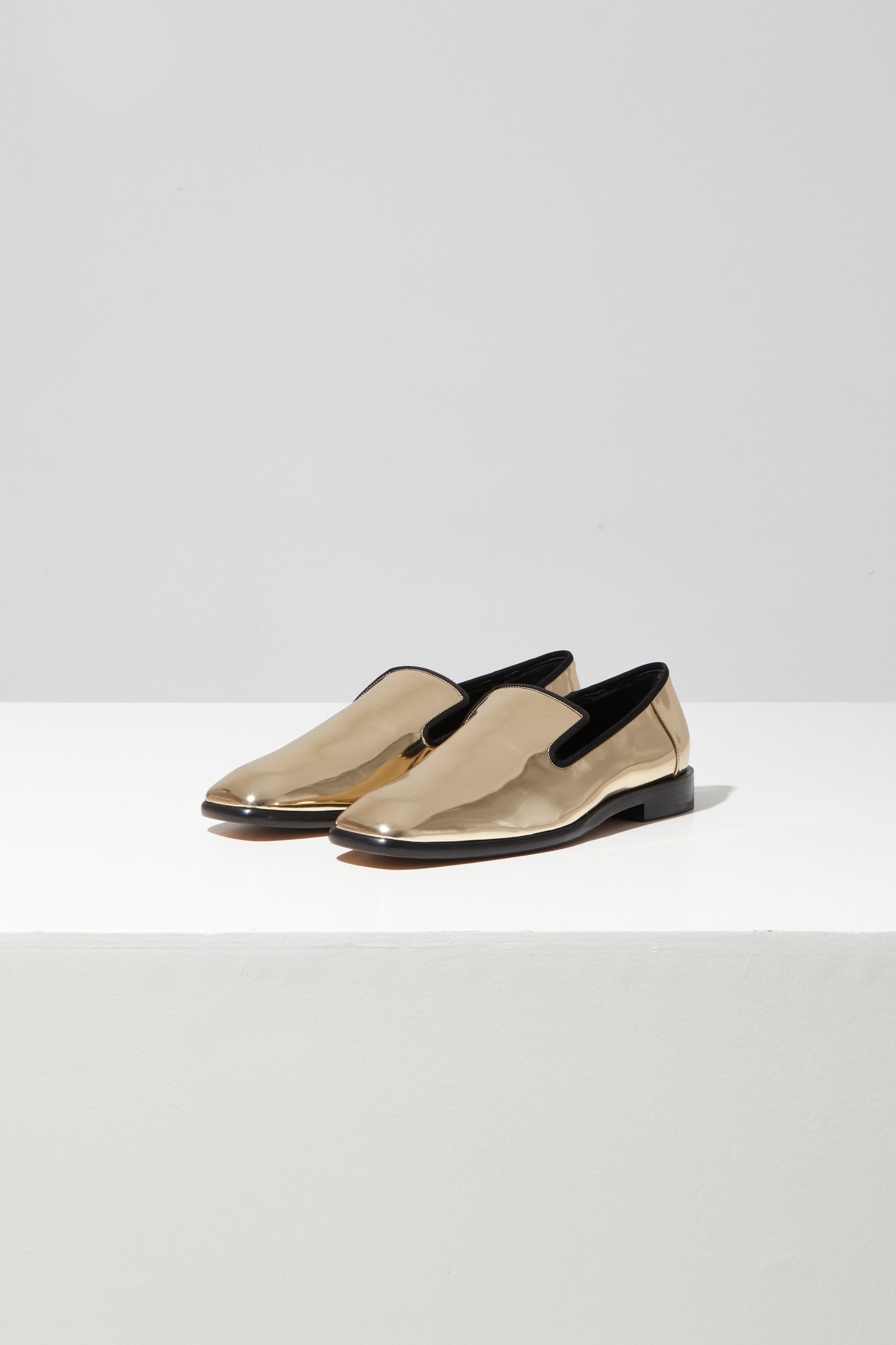 Victoria Beckham Loafers - Light Gold