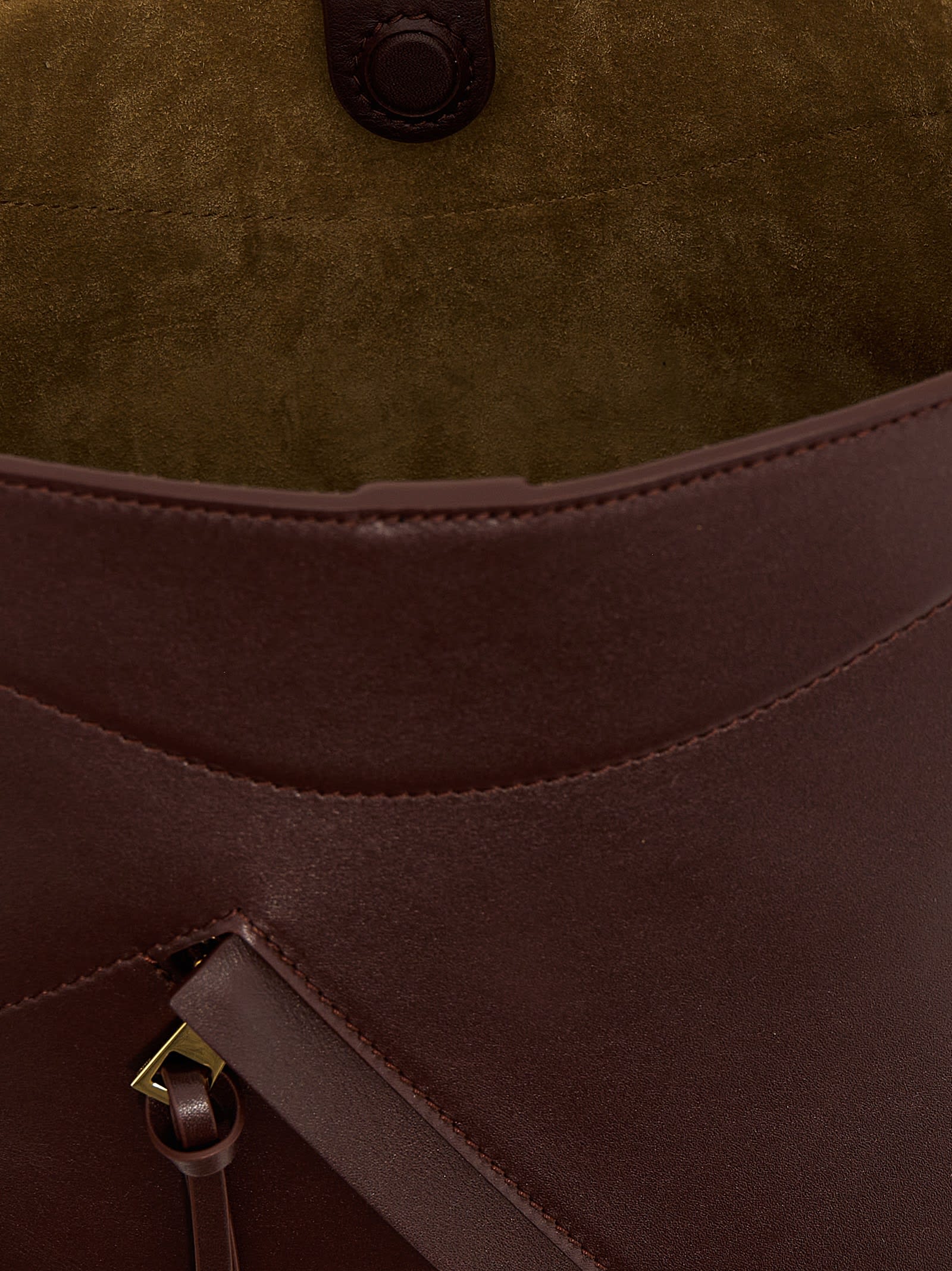 LOEWE Hammock Slice Crossbody Bag - Bordeaux