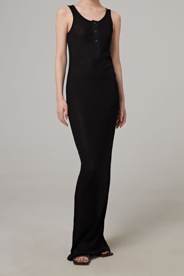 AMI Long Tanktop Dress