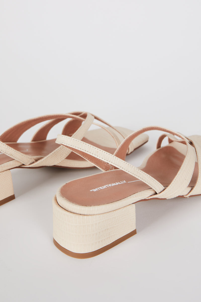 "INTENTIONALLY __________." LUCILLE HEEL