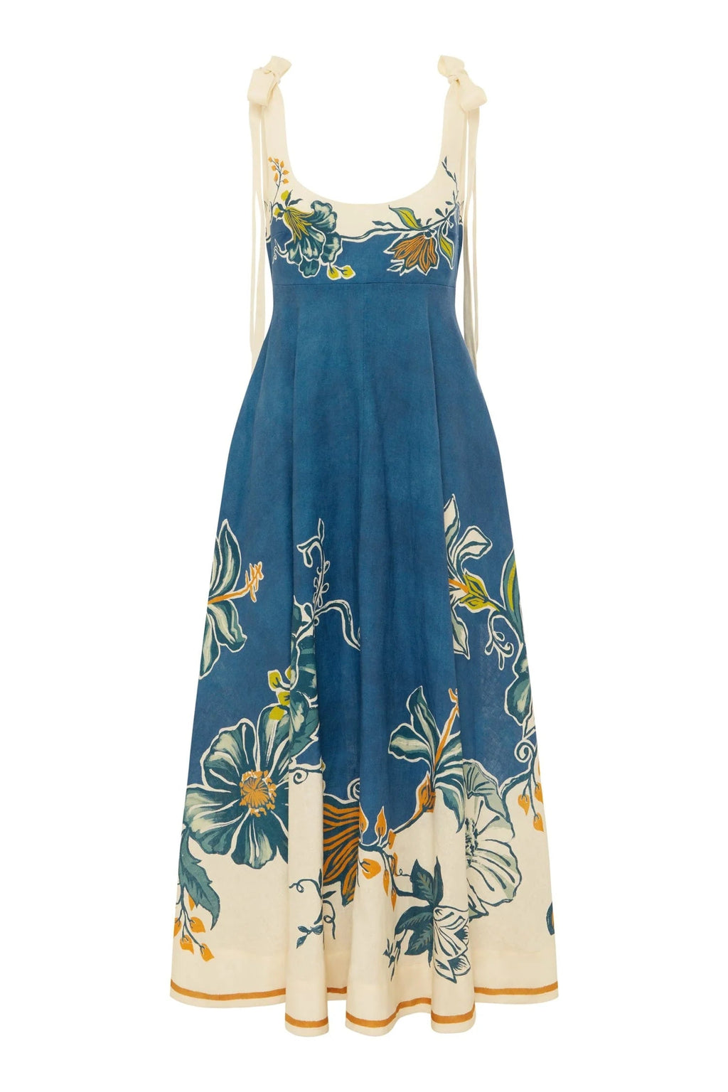 ALEMAIS Luda Ballet Sundress - Blue