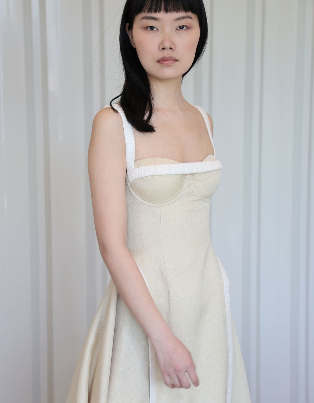 MAET Lyra Midi Dress - Cream