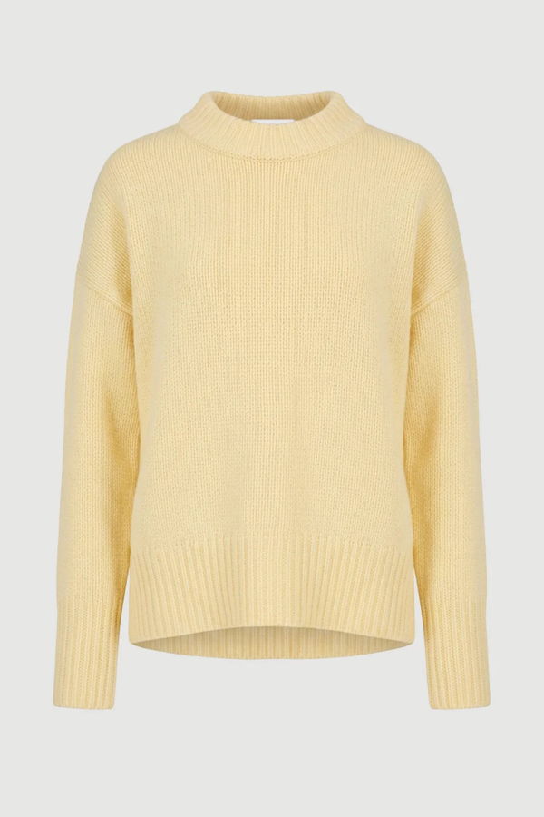 La Ligne Solid Marin Sweater - Butter